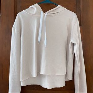Womens cropped hoodie